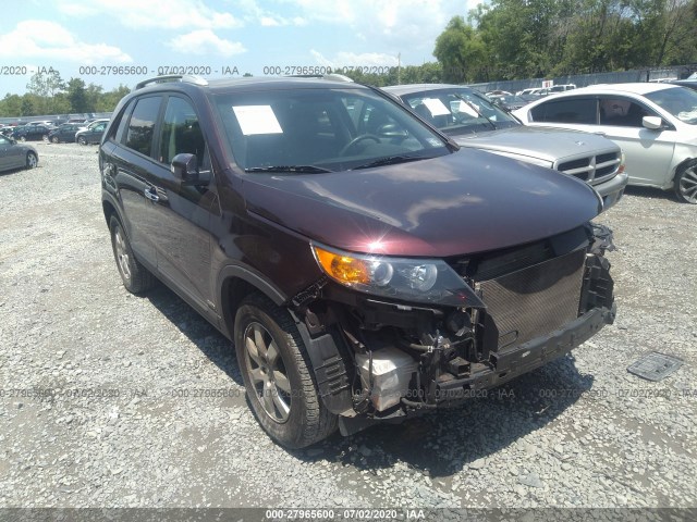 KIA SORENTO 2012 5xyktda22cg284236