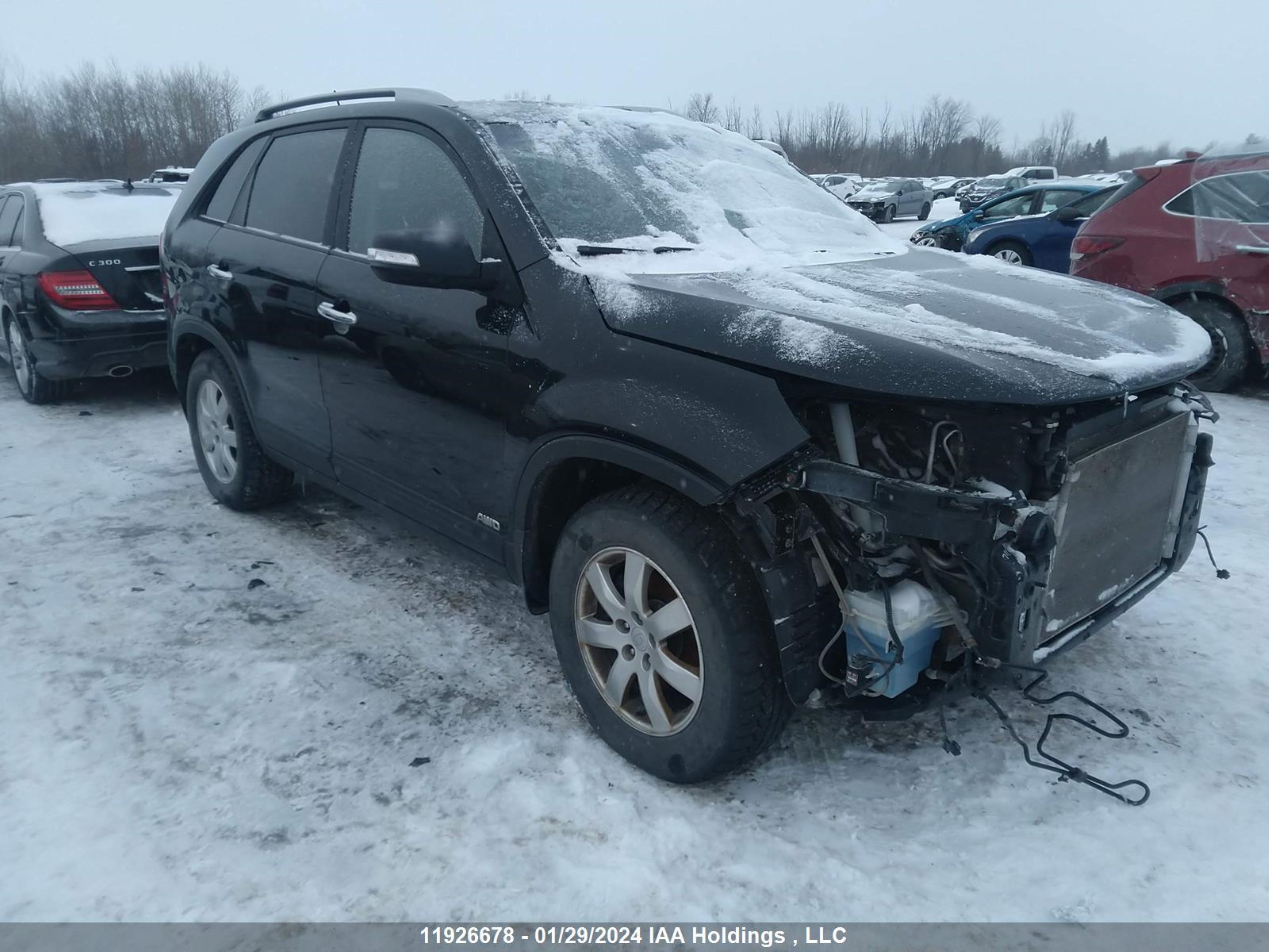 KIA SORENTO 2011 5xyktda23bg081757