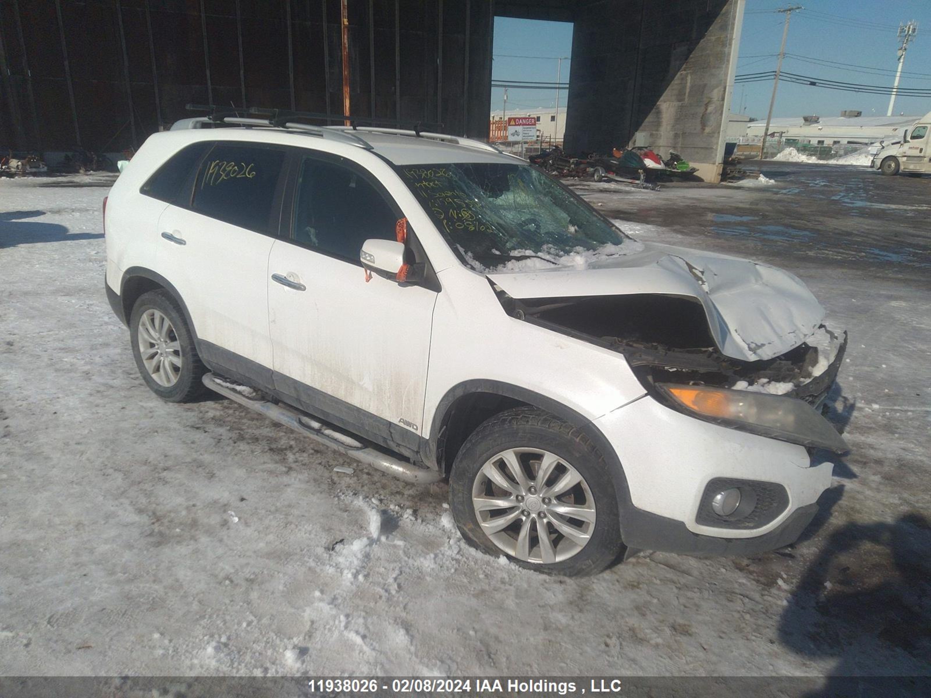 KIA SORENTO 2011 5xyktda24bg159558