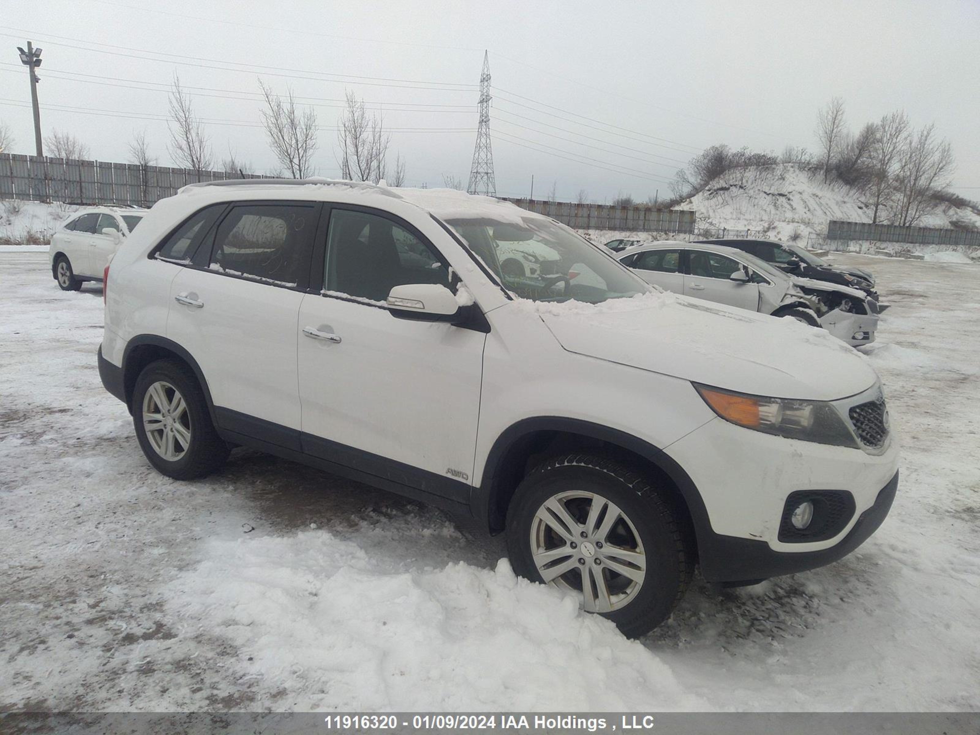 KIA SORENTO 2011 5xyktda24bg159933