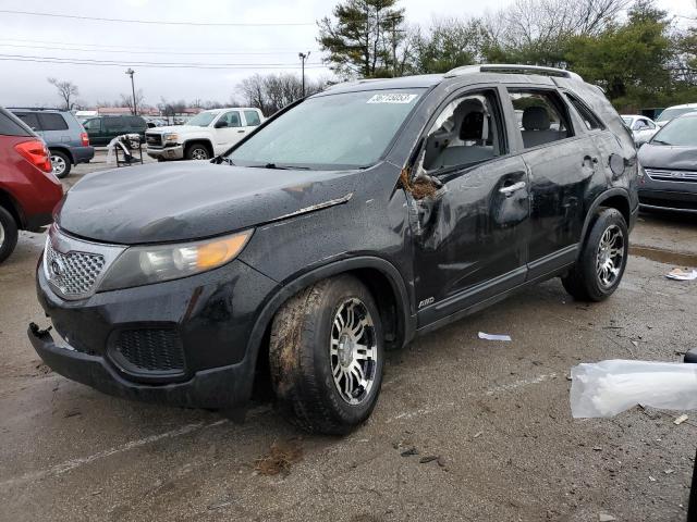 KIA SORENTO LX 2013 5xyktda24dg338394