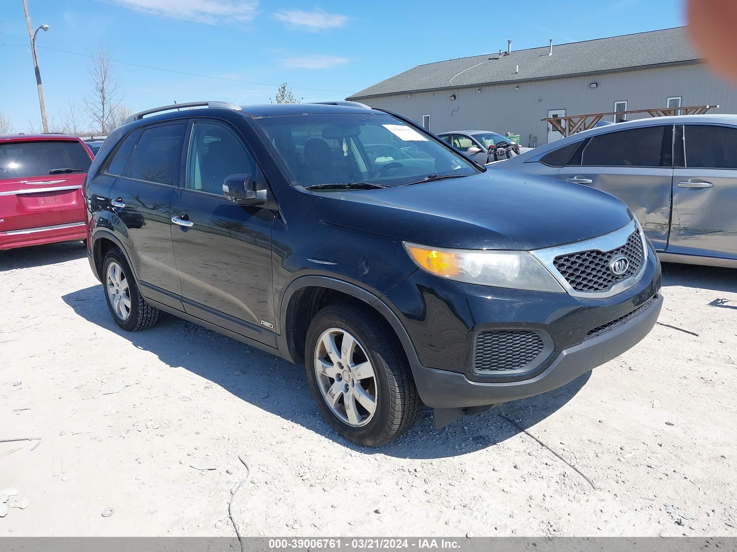 KIA SORENTO 2012 5xyktda25cg198029