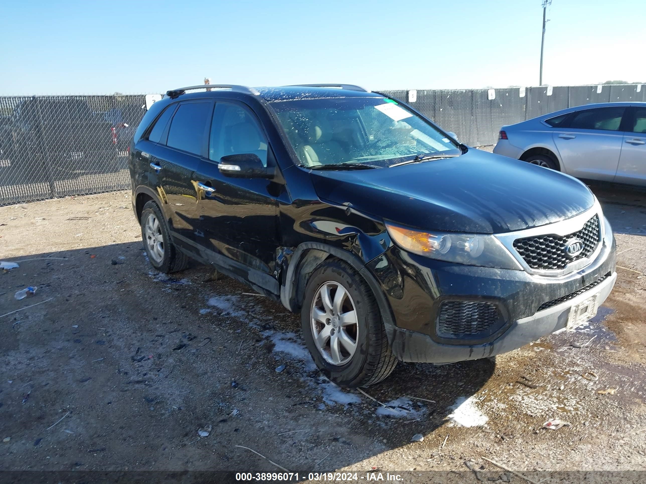 KIA SORENTO 2012 5xyktda25cg249996