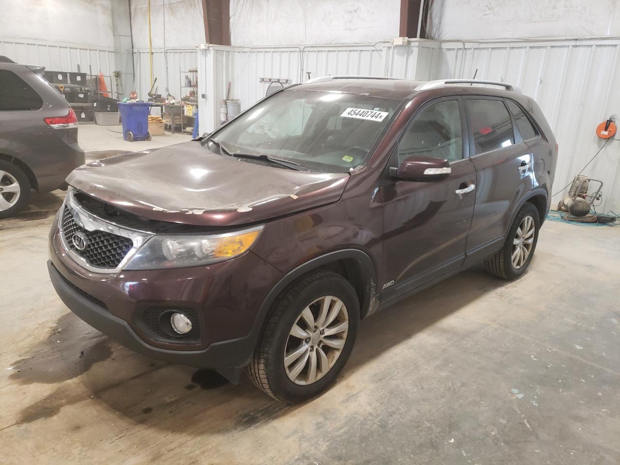 KIA SORENTO 2011 5xyktda26bg066587