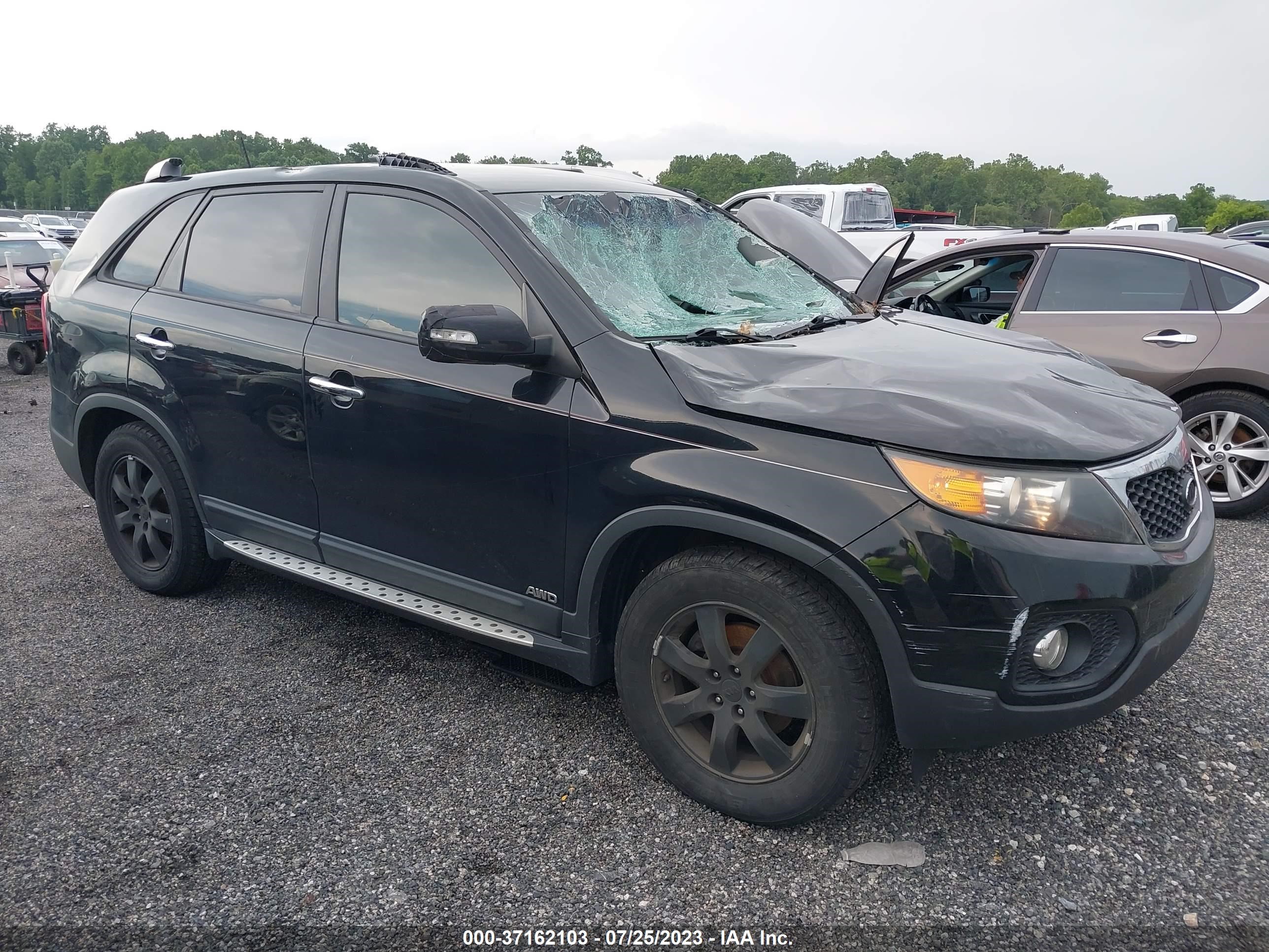 KIA SORENTO 2012 5xyktda26cg259601