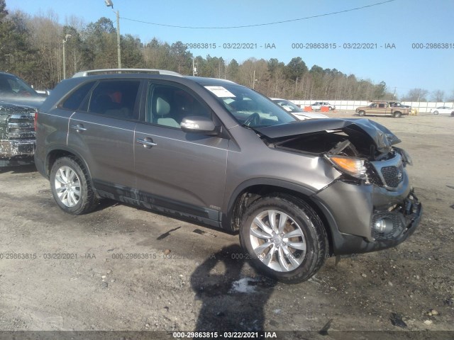 KIA SORENTO 2011 5xyktda27bg123184