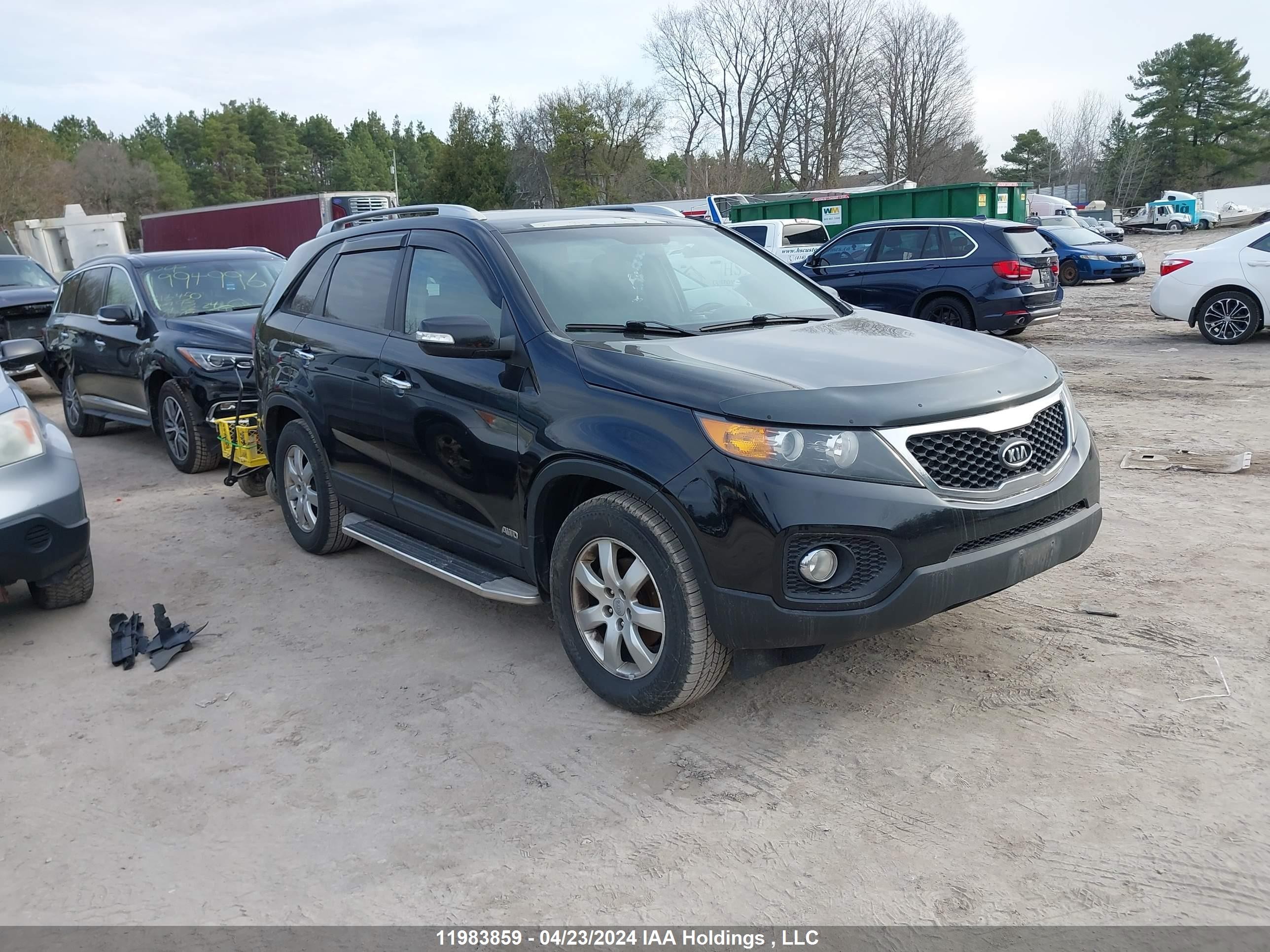 KIA SORENTO 2012 5xyktda27cg262281