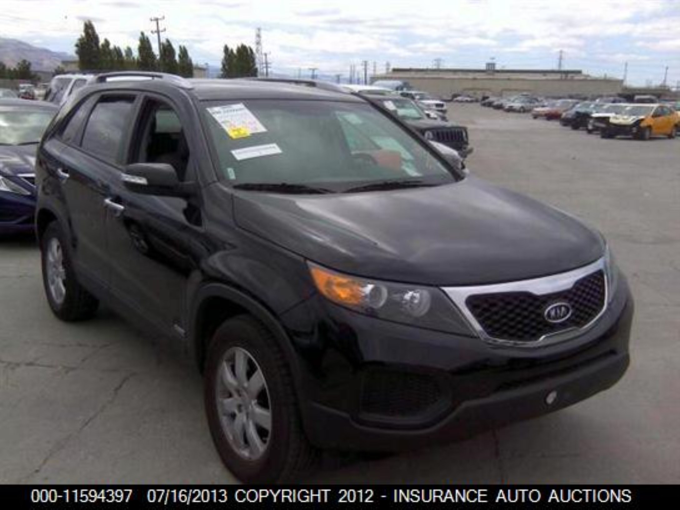 KIA SORENTO 2013 5xyktda27dg376086