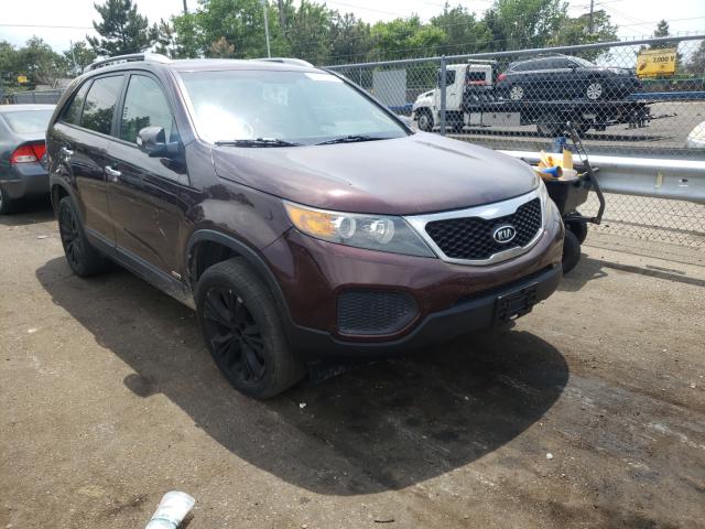 KIA SORENTO LX 2013 5xyktda27dg376153