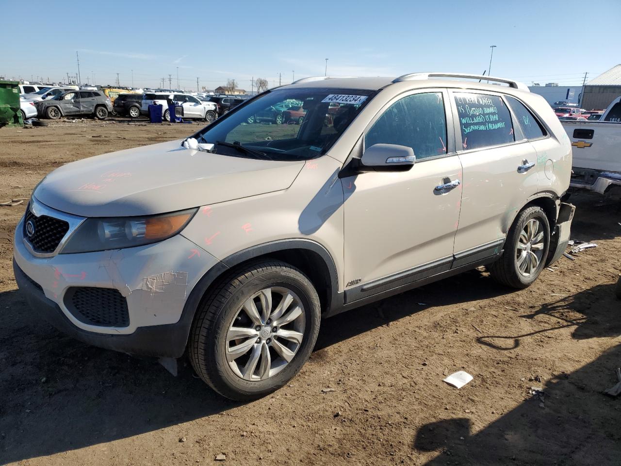 KIA SORENTO 2011 5xyktda28bg074190