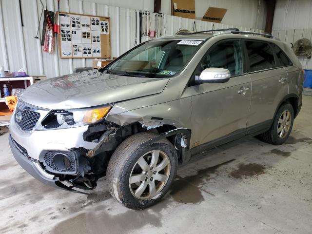 KIA SORENTO LX 2013 5xyktda29dg334633