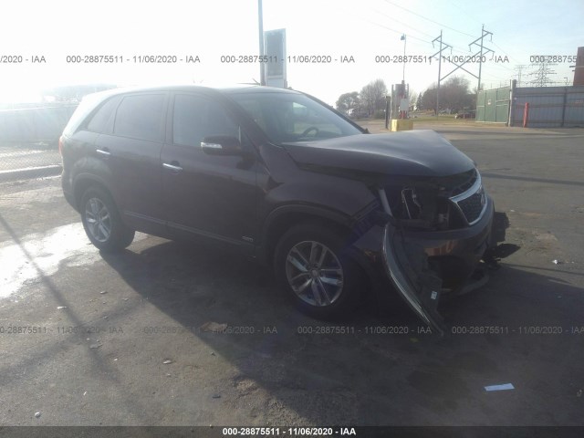 KIA SORENTO 2014 5xyktda60eg426587