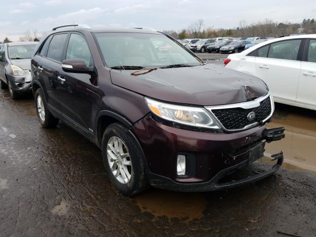 KIA SORENTO LX 2014 5xyktda60eg440649