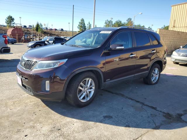 KIA SORENTO LX 2014 5xyktda60eg440652