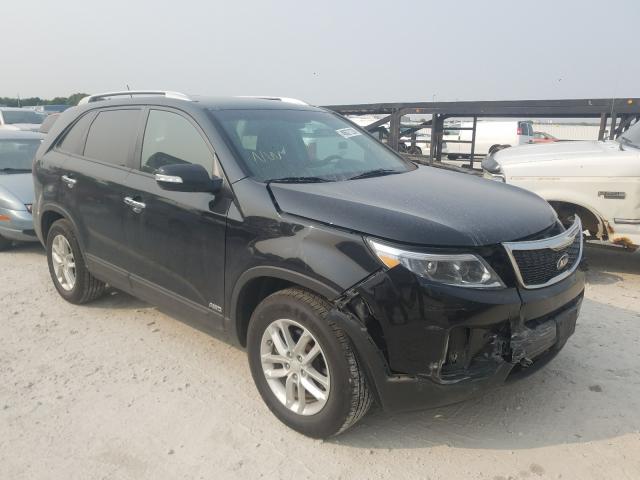 KIA SORENTO LX 2014 5xyktda60eg456642