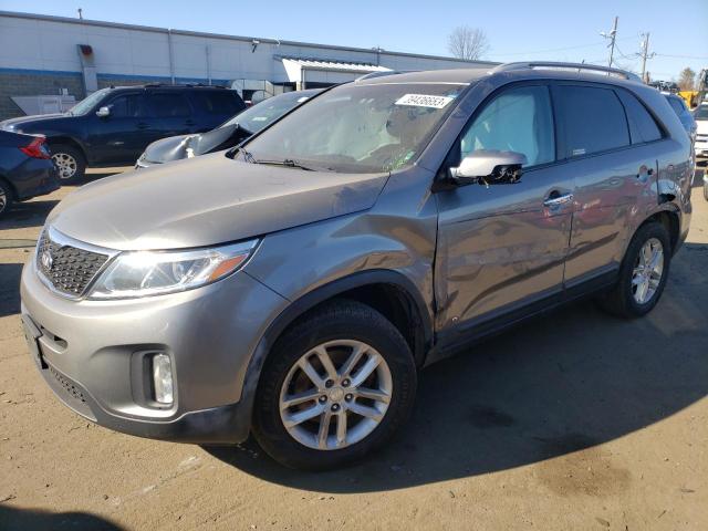 KIA SORENTO LX 2014 5xyktda60eg460626