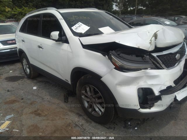 KIA SORENTO 2014 5xyktda60eg474767