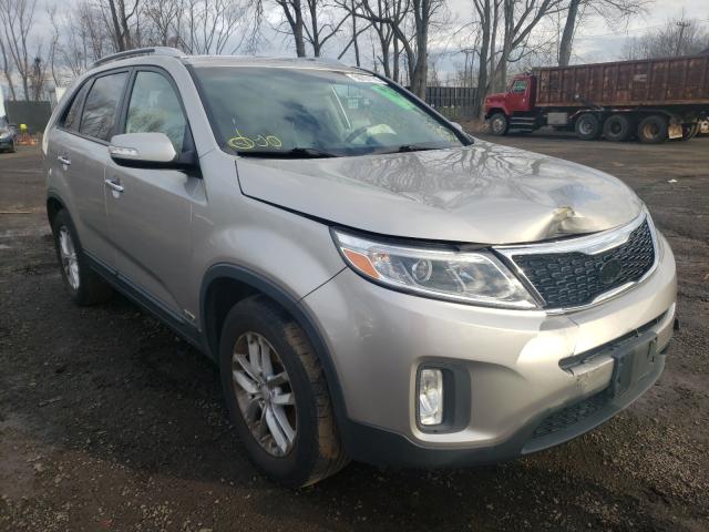 KIA SORENTO LX 2014 5xyktda60eg493528