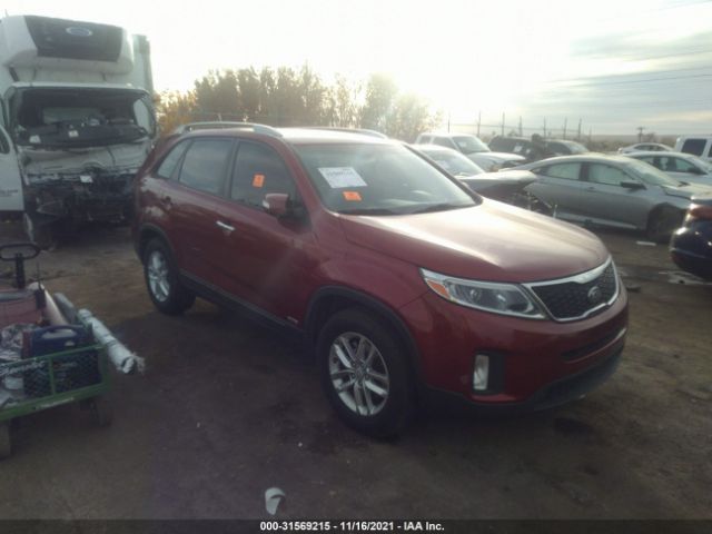 KIA SORENTO 2014 5xyktda60eg543084