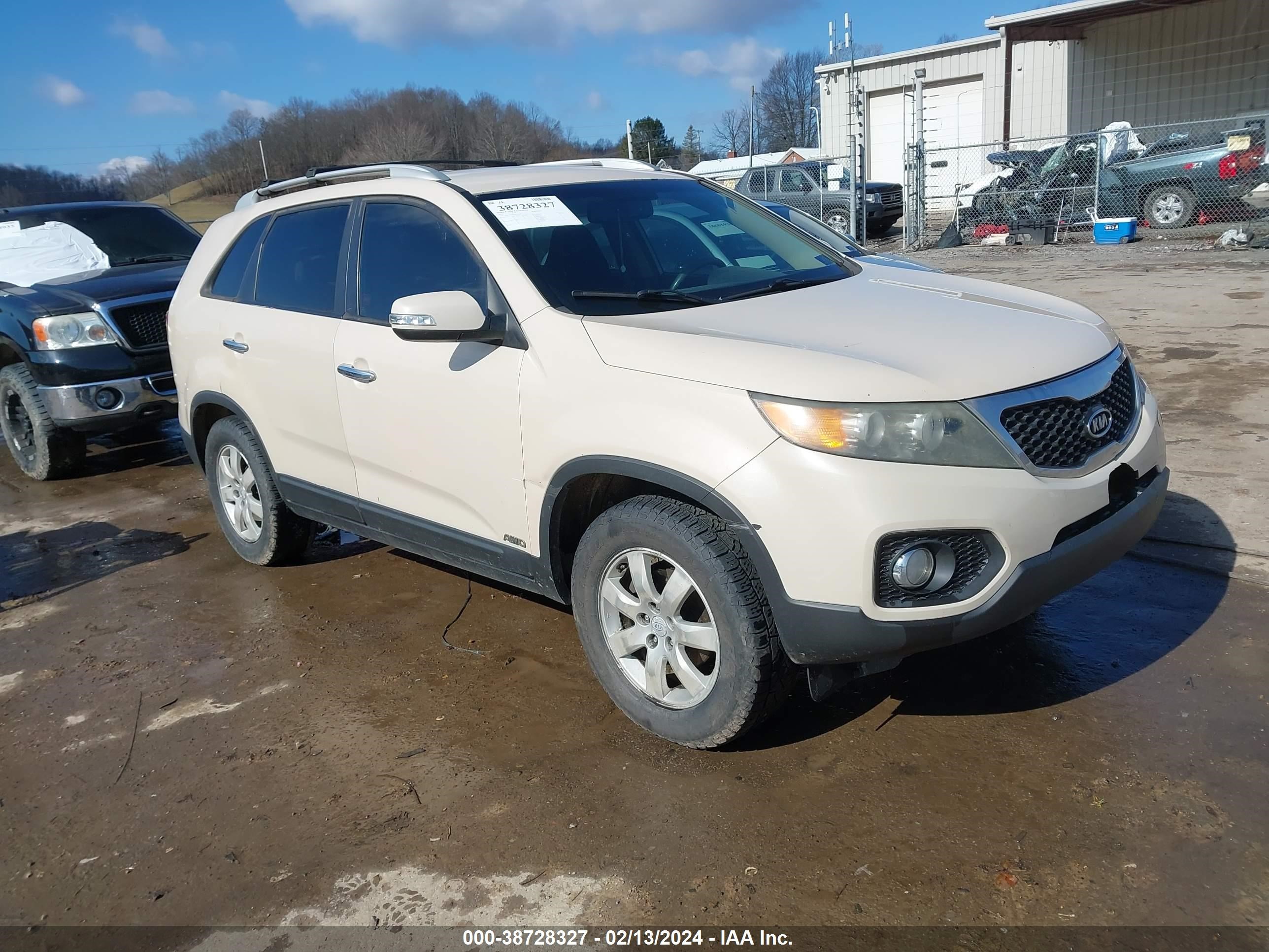 KIA SORENTO 2012 5xyktda61cg193624