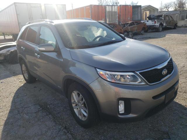 KIA SORENTO LX 2014 5xyktda61eg443589