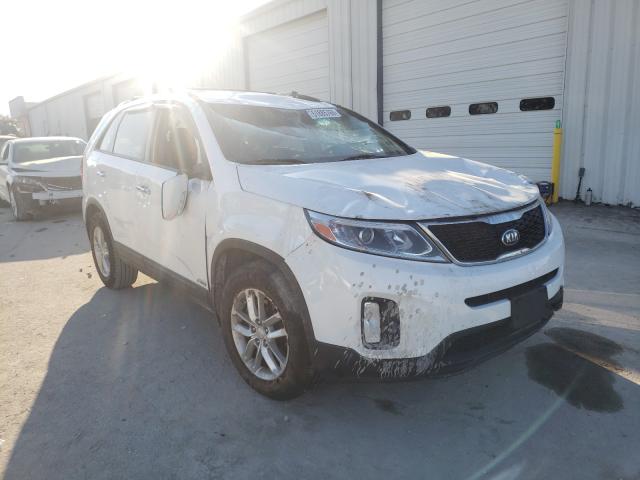 KIA SORENTO LX 2014 5xyktda61eg453412