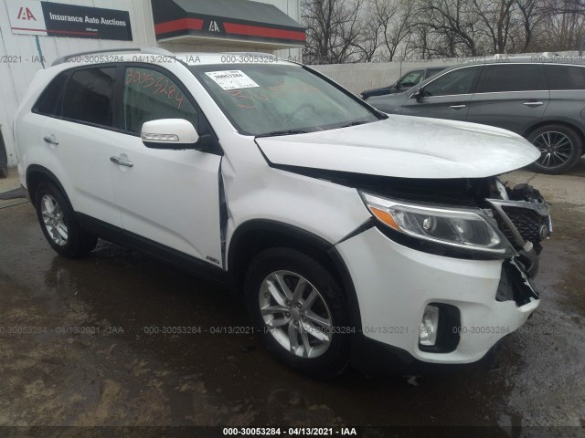 KIA SORENTO 2014 5xyktda61eg481422