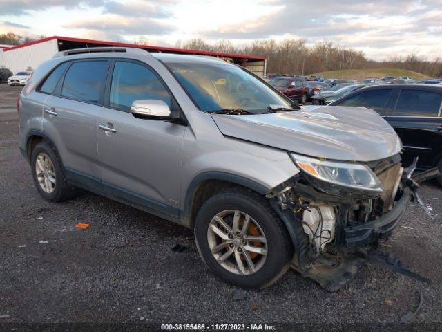 KIA SORENTO 2014 5xyktda61eg503127