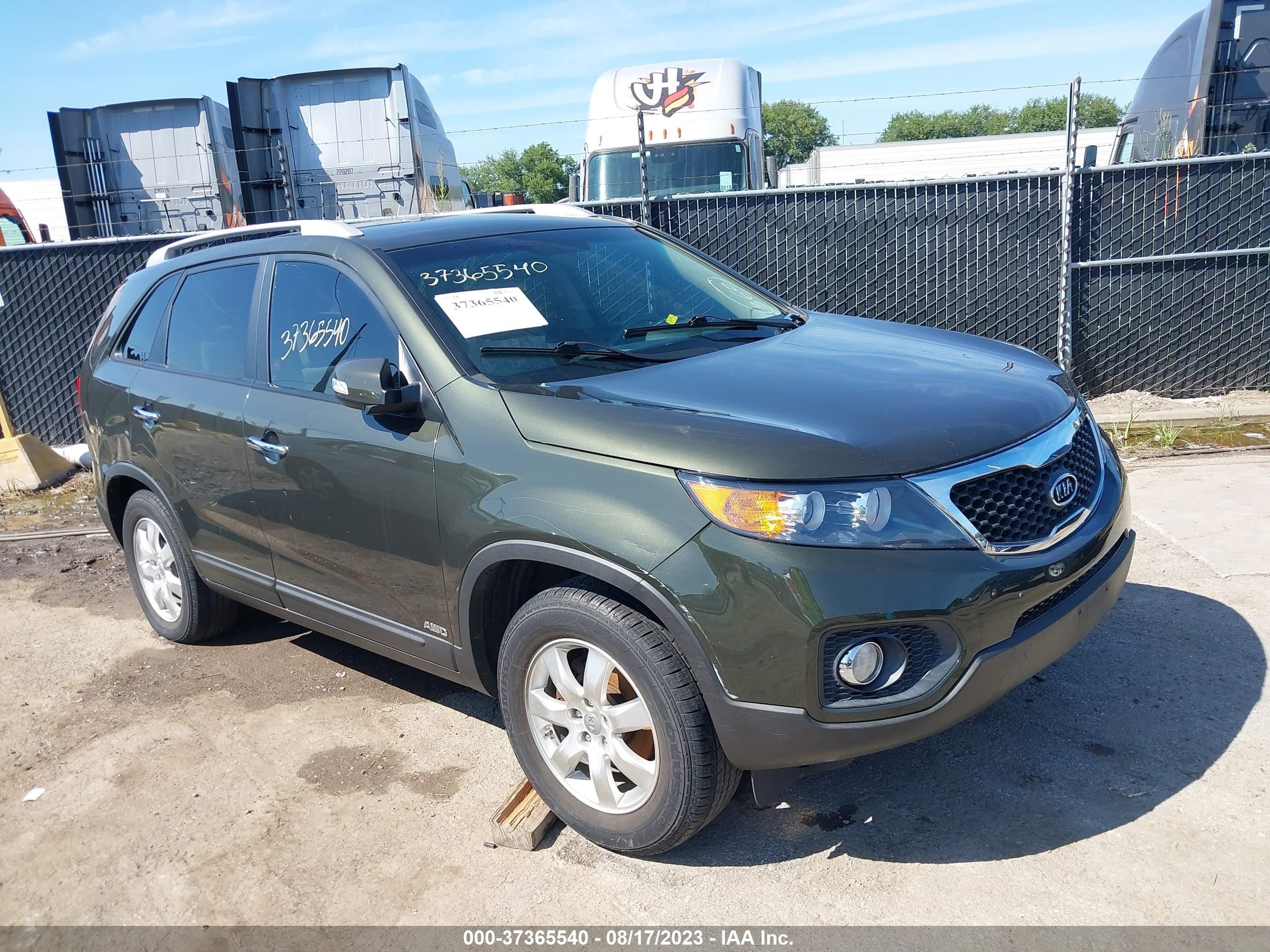 KIA SORENTO 2012 5xyktda62cg274793