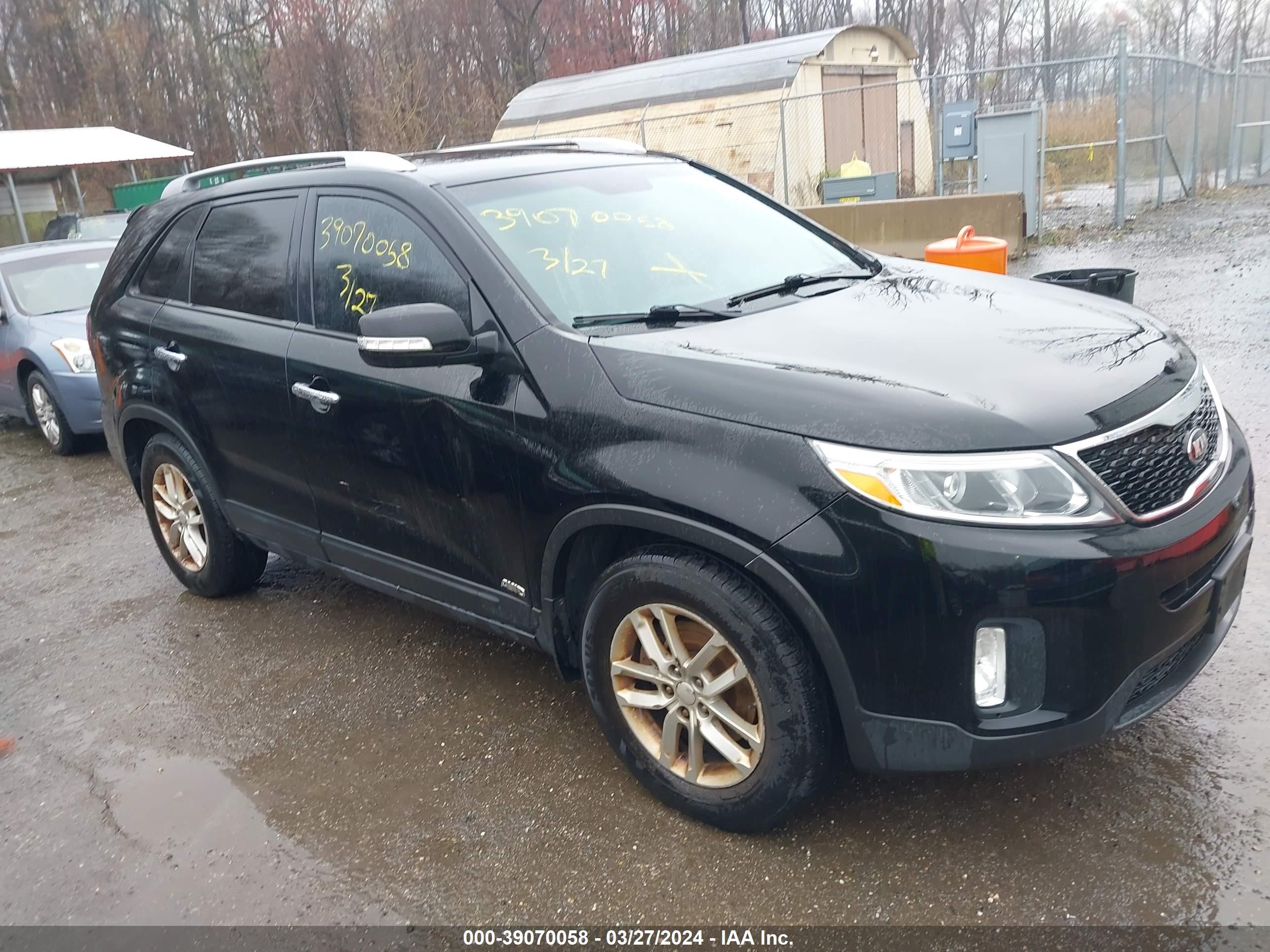 KIA SORENTO 2014 5xyktda62eg489755