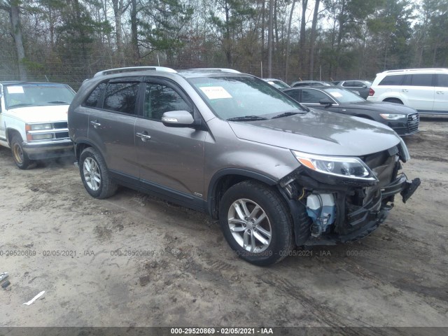 KIA SORENTO 2014 5xyktda62eg521331