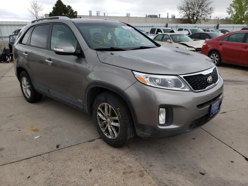 KIA SORENTO LX 2014 5xyktda62eg541644