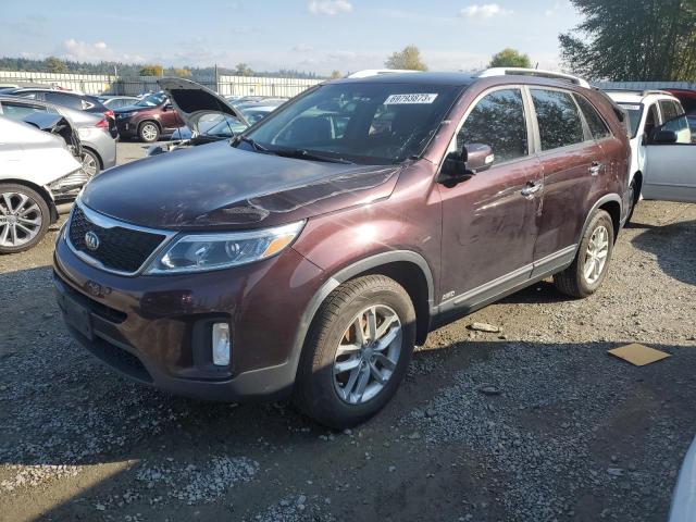 KIA SORENTO LX 2014 5xyktda62eg544561