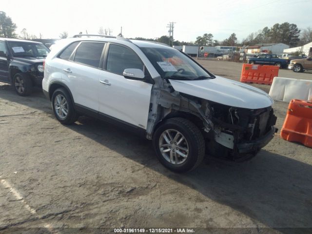 KIA SORENTO 2015 5xyktda62fg569901