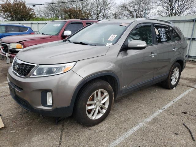 KIA SORENTO LX 2015 5xyktda62fg570210