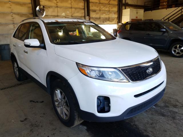 KIA SORENTO LX 2014 5xyktda63eg516588