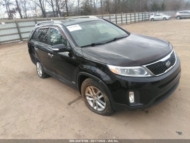 KIA SORENTO 2015 5xyktda63fg640216