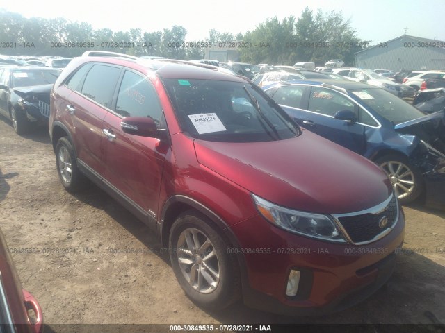 KIA SORENTO 2015 5xyktda63fg654942