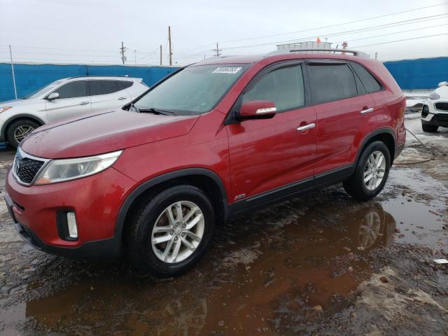 KIA SORENTO LX 2014 5xyktda64eg445398