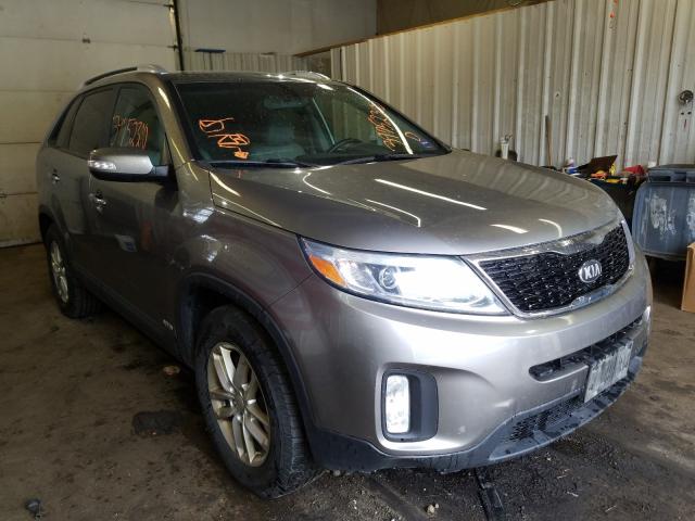 KIA SORENTO LX 2014 5xyktda64eg471810