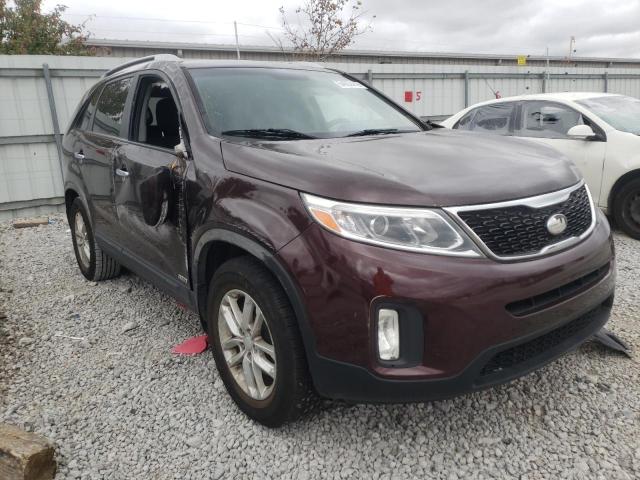 KIA SORENTO LX 2014 5xyktda64eg517555