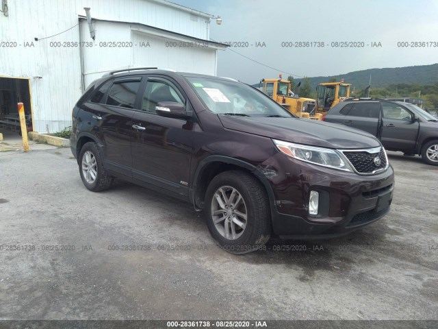 KIA SORENTO 2014 5xyktda64eg541077