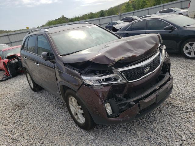 KIA SORENTO LX 2014 5xyktda64eg542438