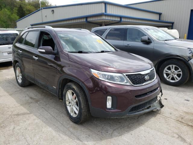 KIA SORENTO LX 2015 5xyktda64fg560505