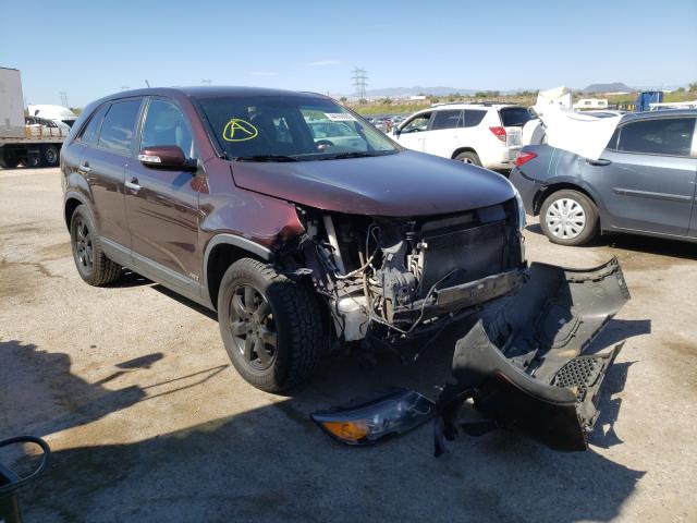 KIA SORENTO LX 2013 5xyktda65dg395819