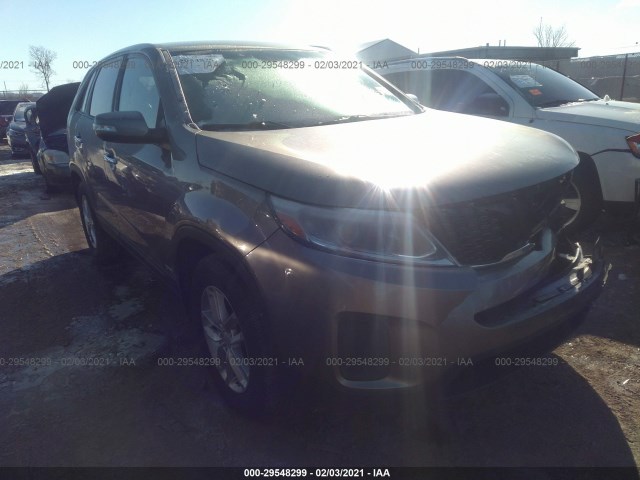 KIA SORENTO 2014 5xyktda65eg427606