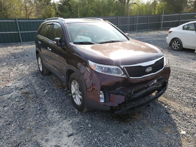 KIA SORENTO LX 2014 5xyktda65eg474621