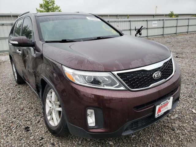 KIA SORENTO LX 2014 5xyktda65eg491029