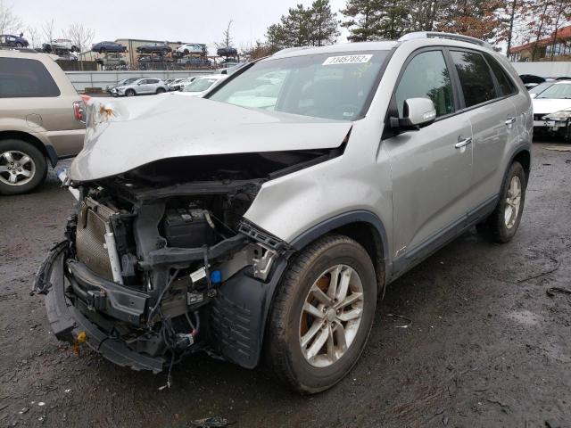 KIA SORENTO LX 2014 5xyktda65eg516169