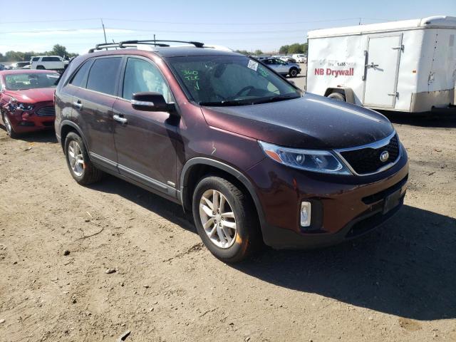 KIA SORENTO LX 2014 5xyktda66eg480217